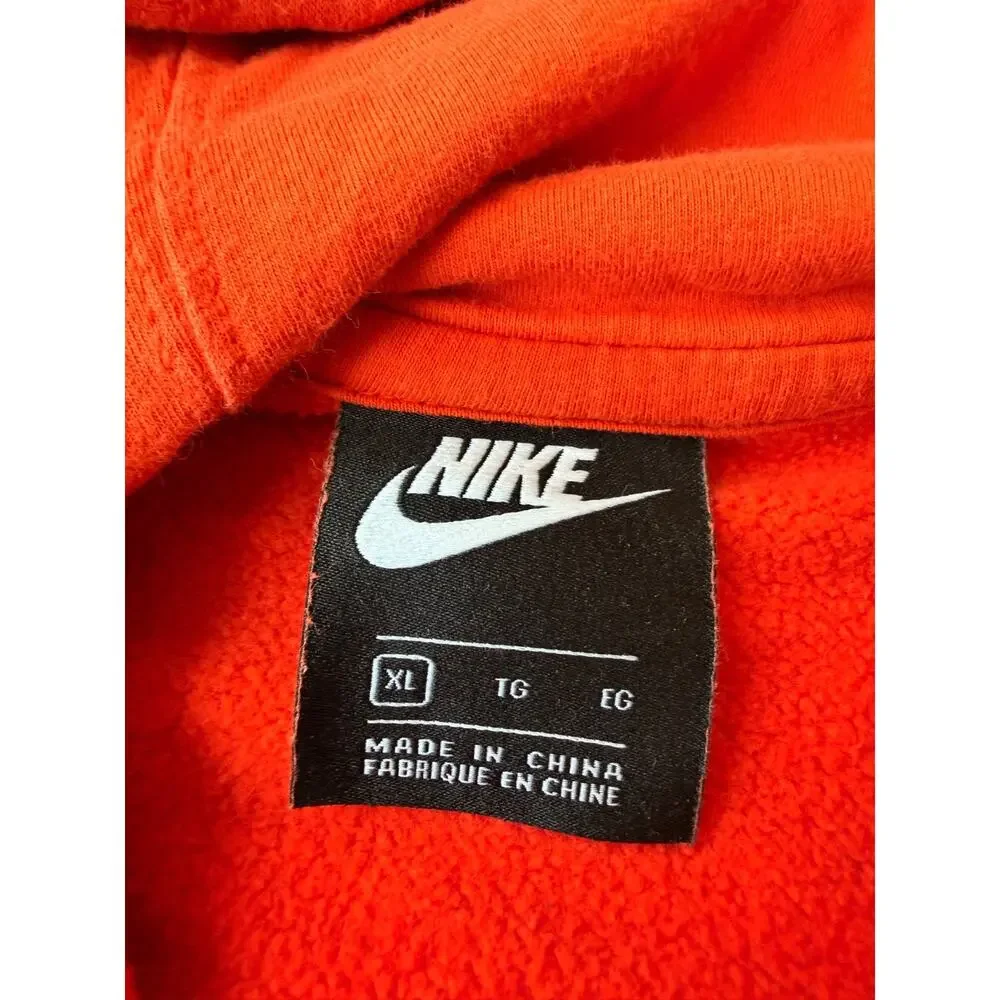 Nike Air Graphic Pullover Hoodie Mens Spell Out Swoosh Box Logo